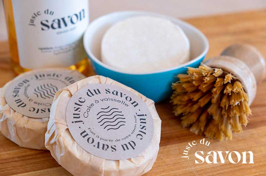 Juste du Savon - Cake à vaisselle