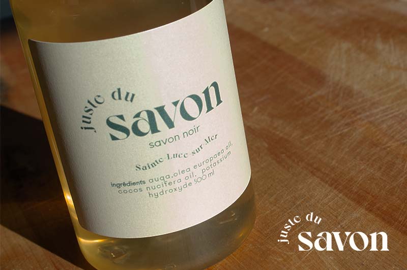 Juste du Savon - Savon noir